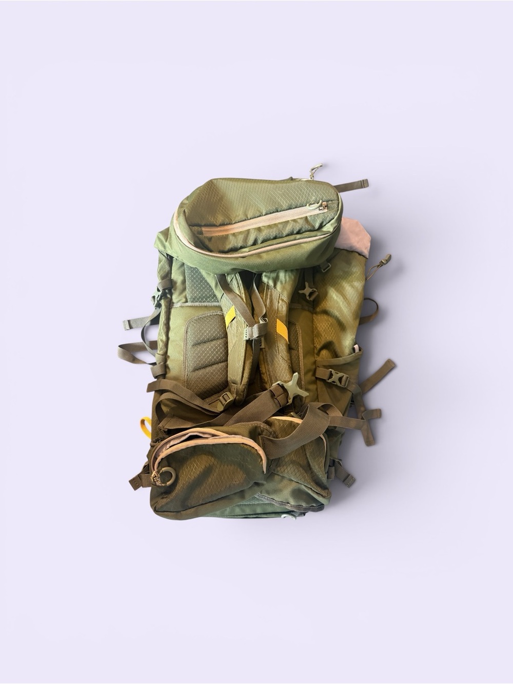 Olive Green Tactical Backpack - Men Bags
